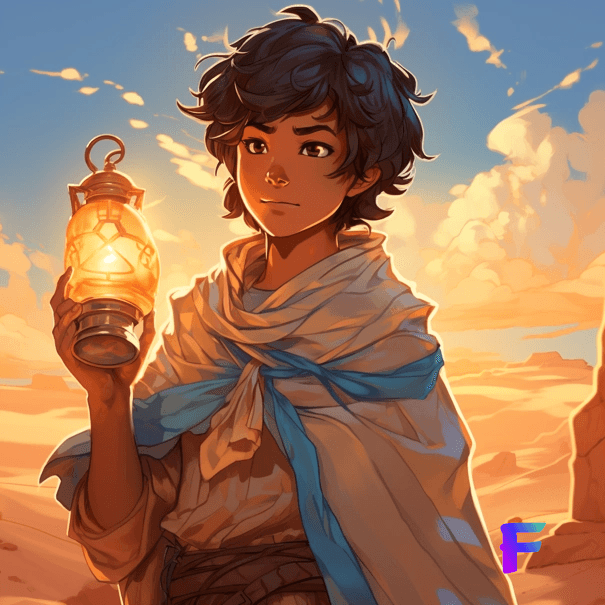 Cover image for "Journey Through the Dunes of Time" story