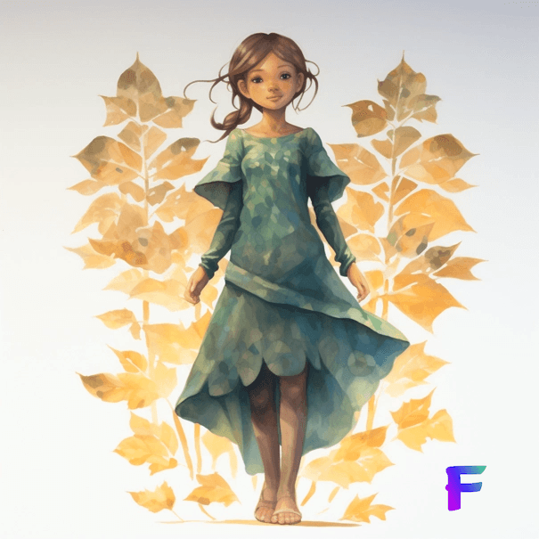 Cover image for "Mia and the Secret Garden" story