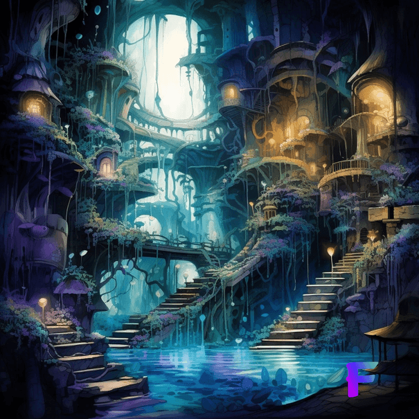Cover image for "The Whispering Grove" story