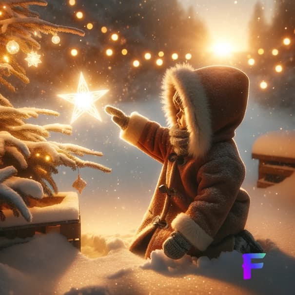 Cover image for "The Christmas Star's Secret" story