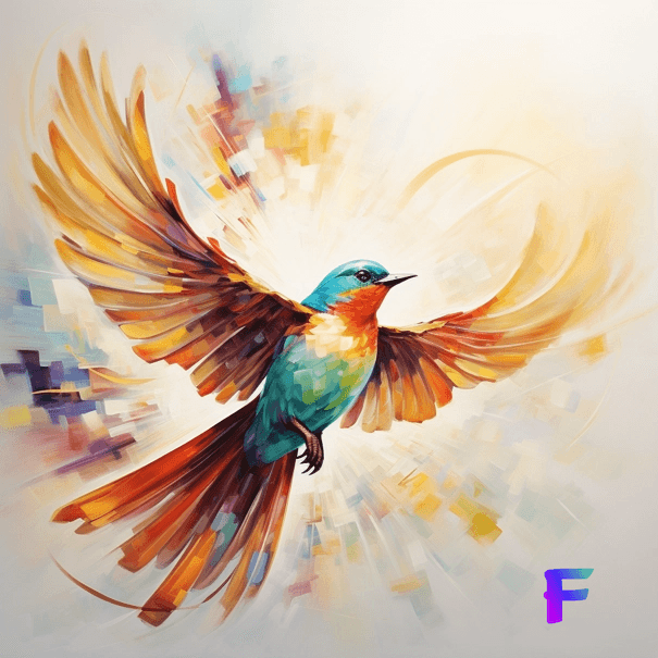 Cover image for "The Magic Dust and the Little Bird" story