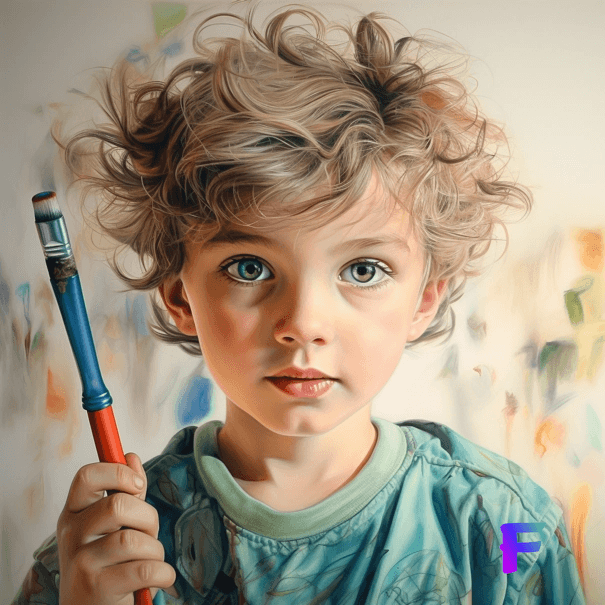 Cover image for "The Sky Painter's Quest" story