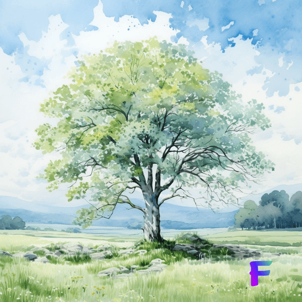 Cover image for "The Tale-Telling Tree" story