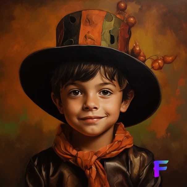 Cover image for "The Mysterious Halloween Hat" story