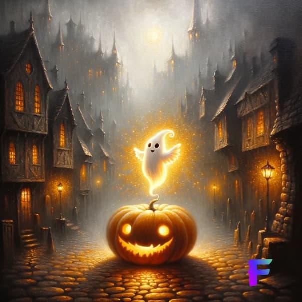 Cover image for "Whisk's Halloween Glow" story