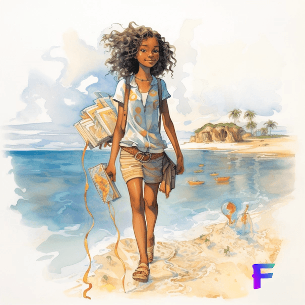 Cover image for "Journey to the Muted Isle" story