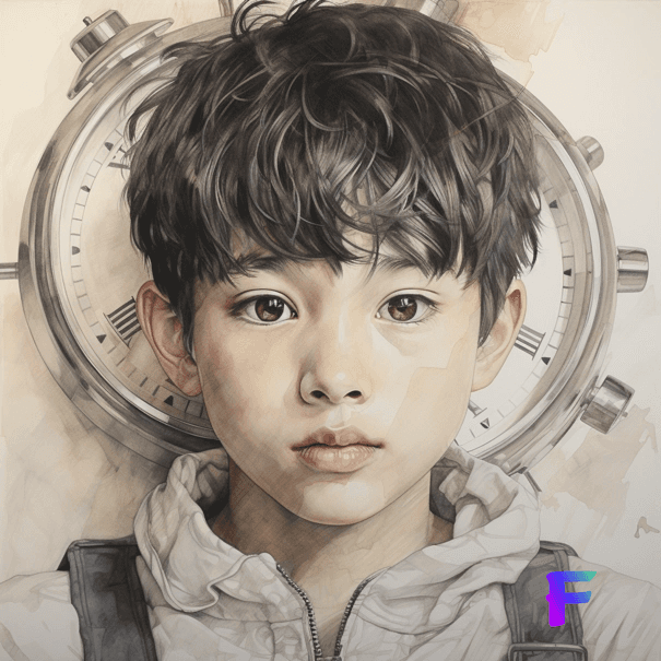 Cover image for "The Lost City of Time" story