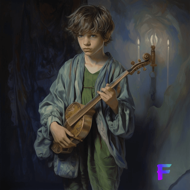 Cover image for "Quest for the Silent Song" story