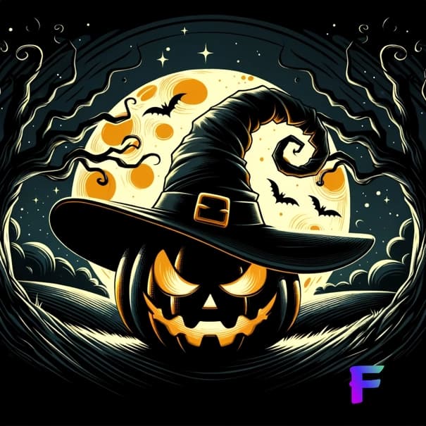 Cover image for "The Haunted Pumpkin Patch" story